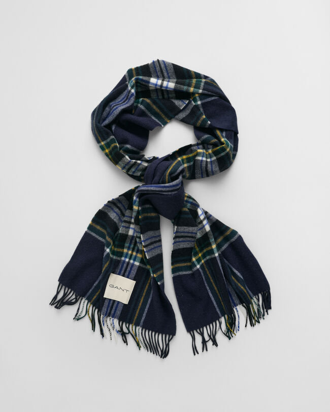 Sciarpa Tartan in misto cashmere