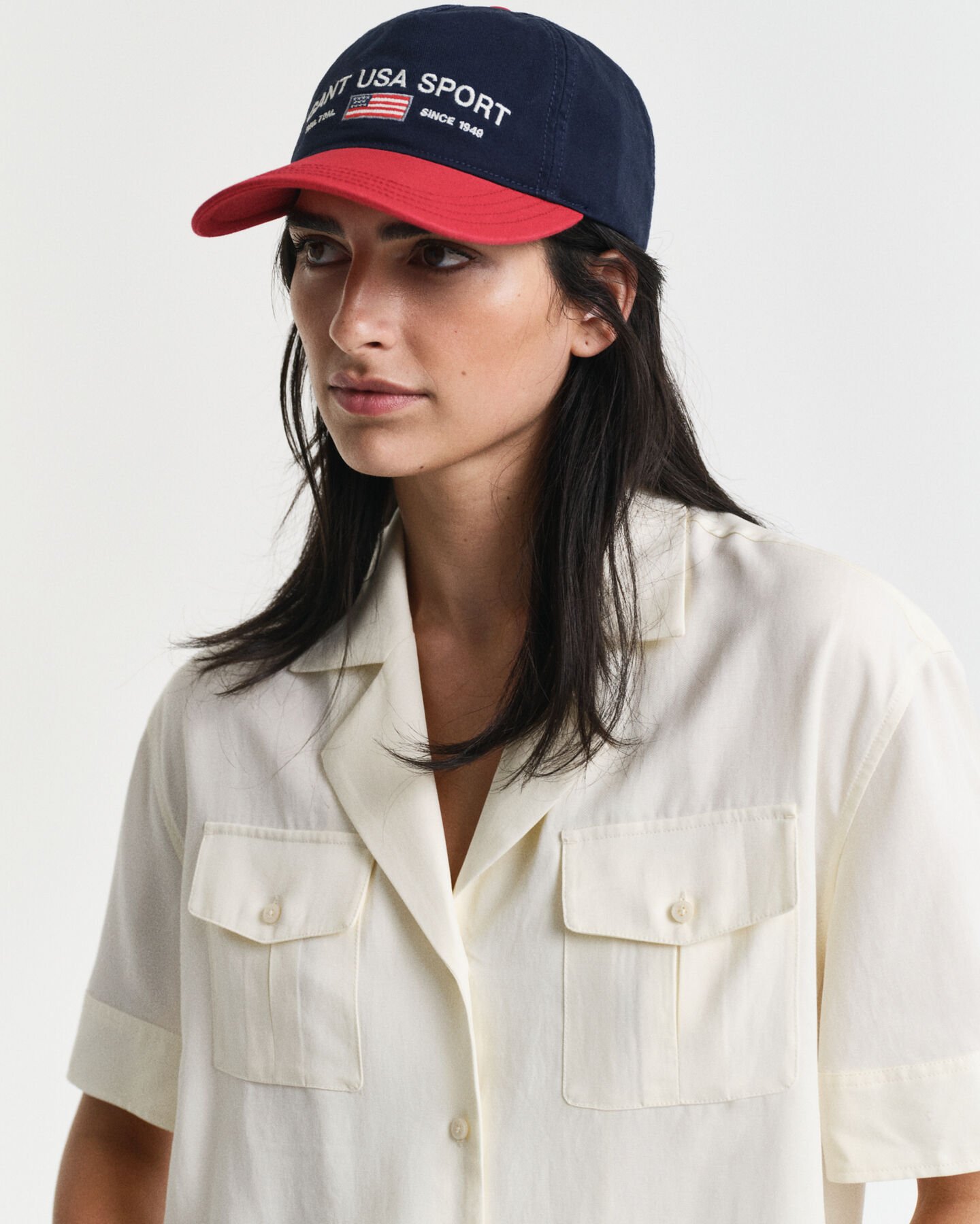 Camicia con tasca relaxed fit