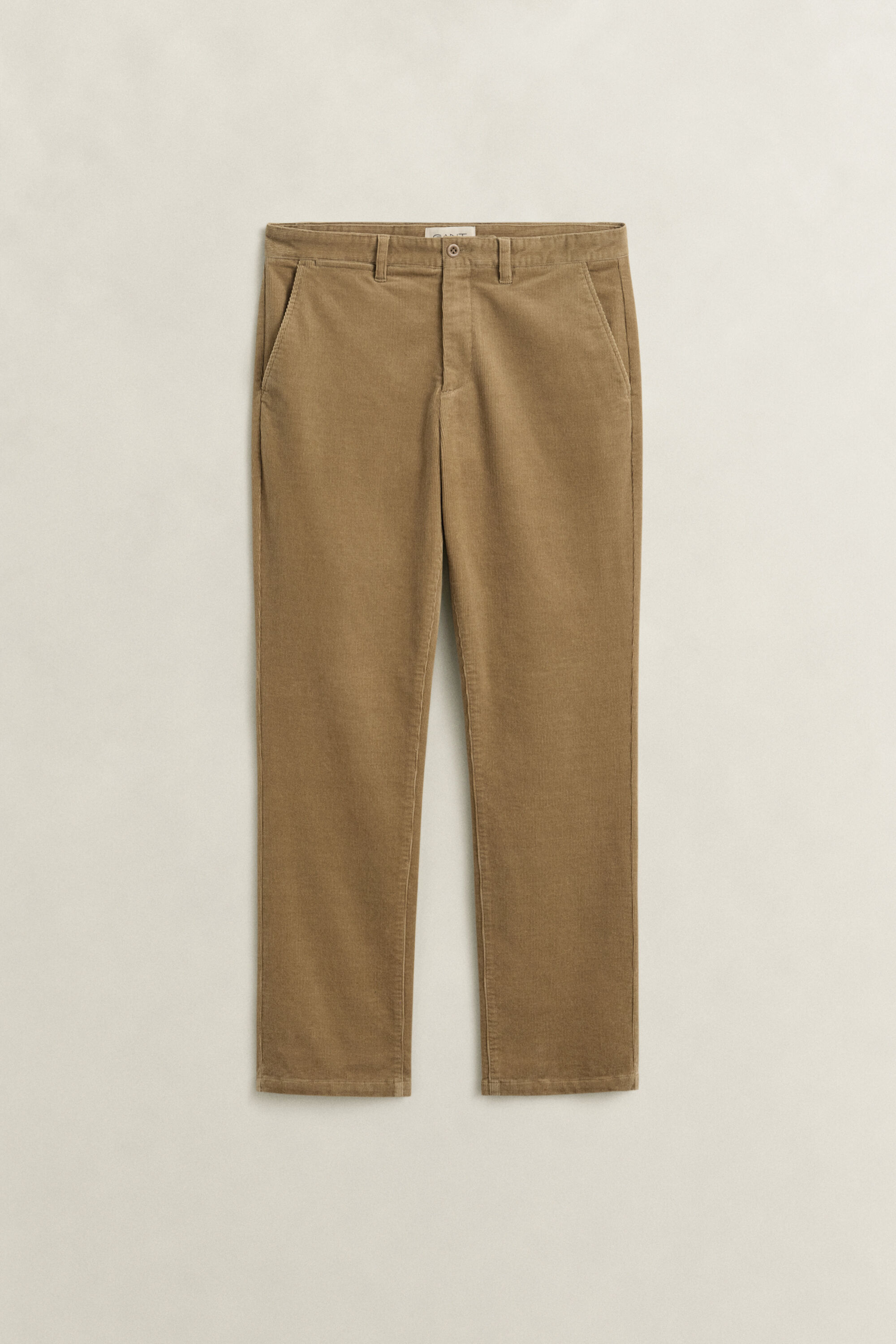 Pantaloni chino in velluto a coste regular