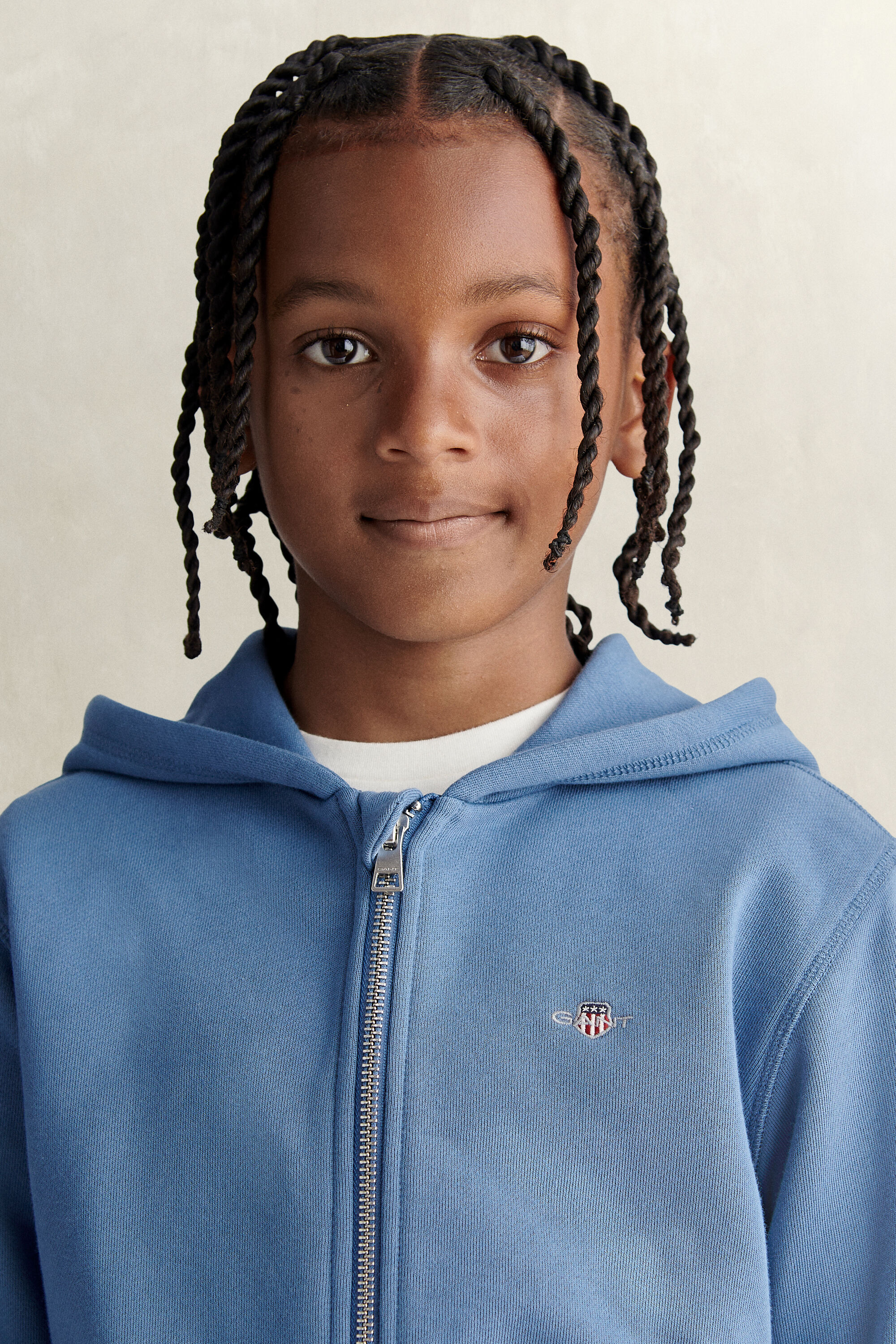 Felpa con cappuccio e zip Shield Teens