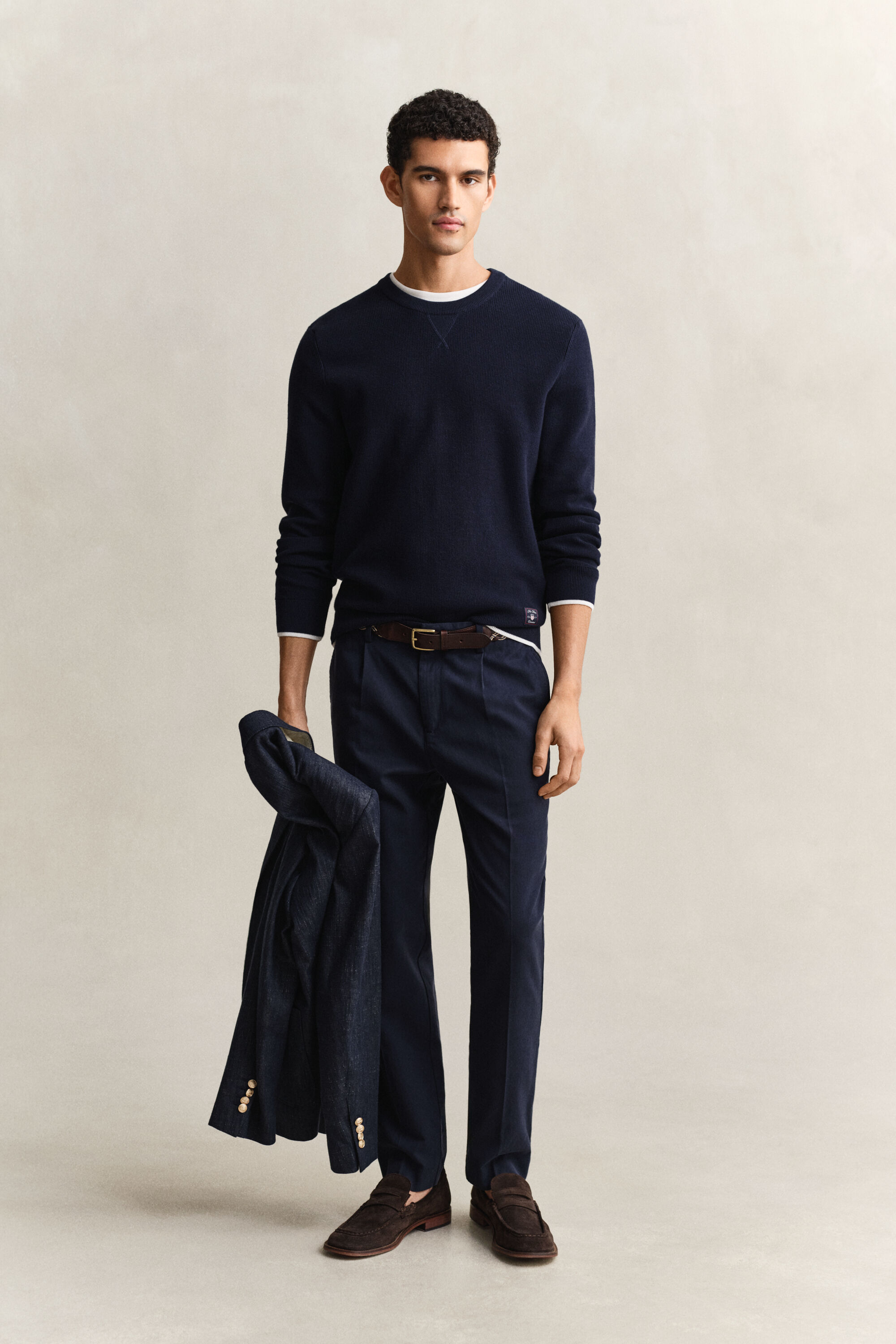 Pantaloni in misto lyocell