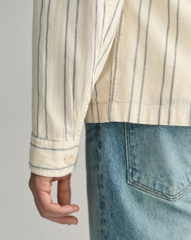 Camicia giacca a righe