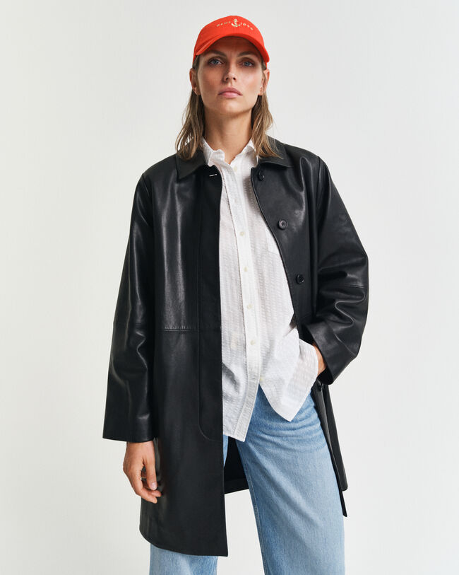 Cappellino in raso con ancora