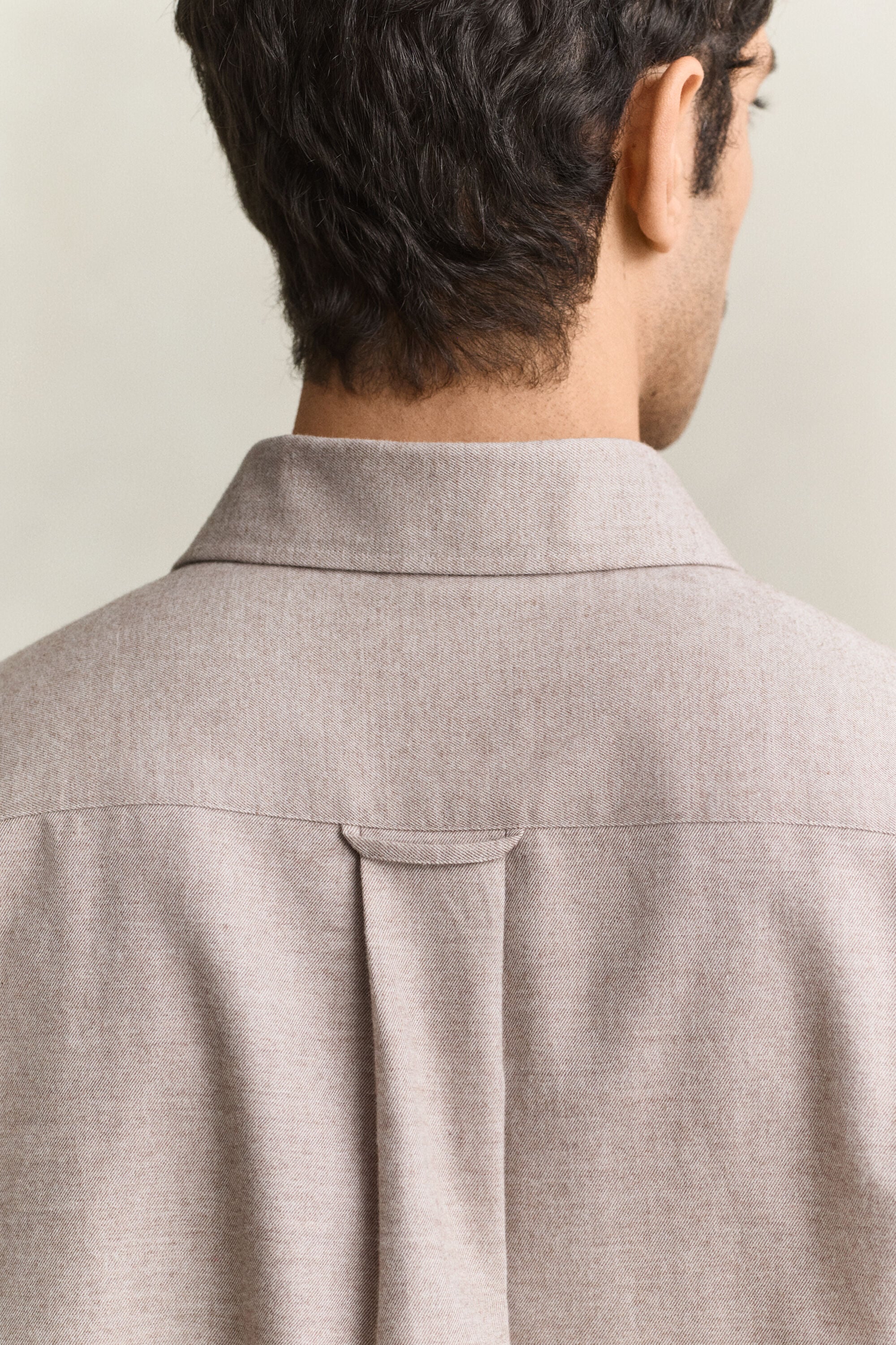 Camicia in flanella mélange