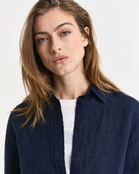 Camicia di lino regular fit