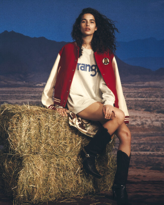 Giacca Varsity Wrangler x GANT