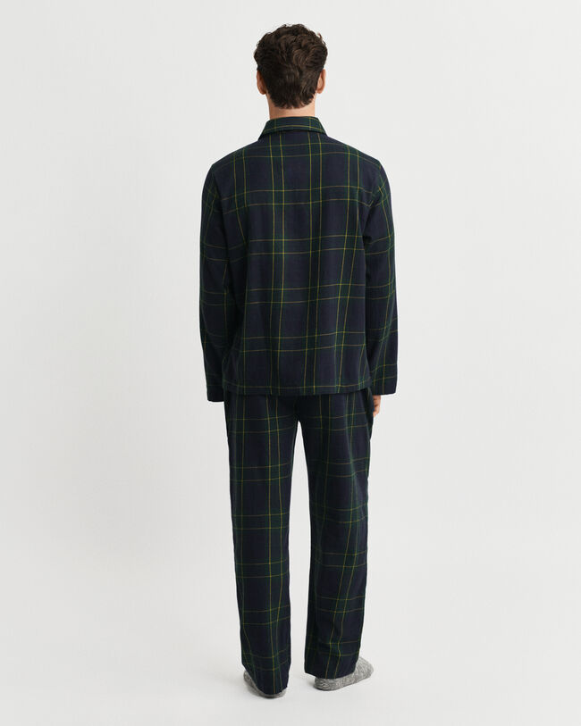 Confezione regalo di pigiama in flanella a quadri