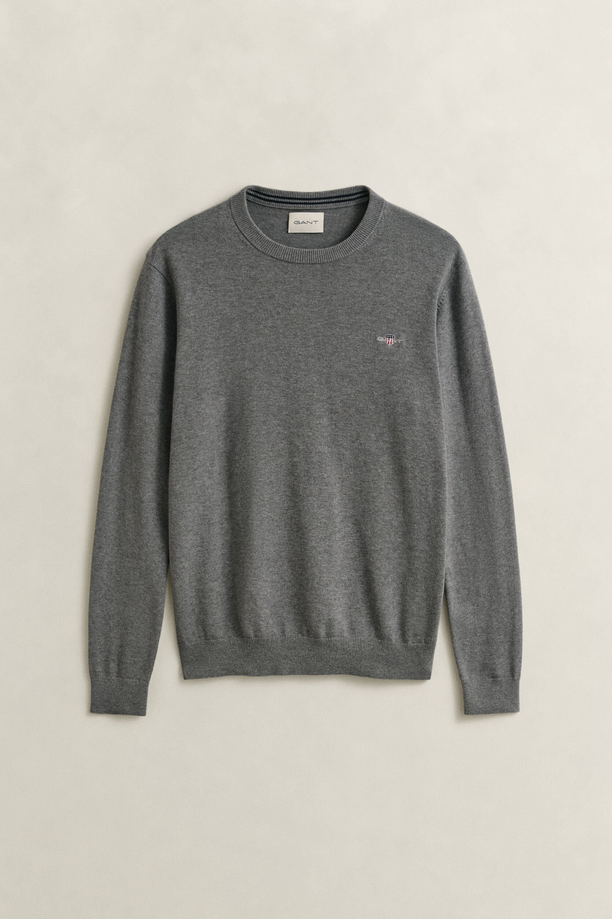 Maglia girocollo in cotone