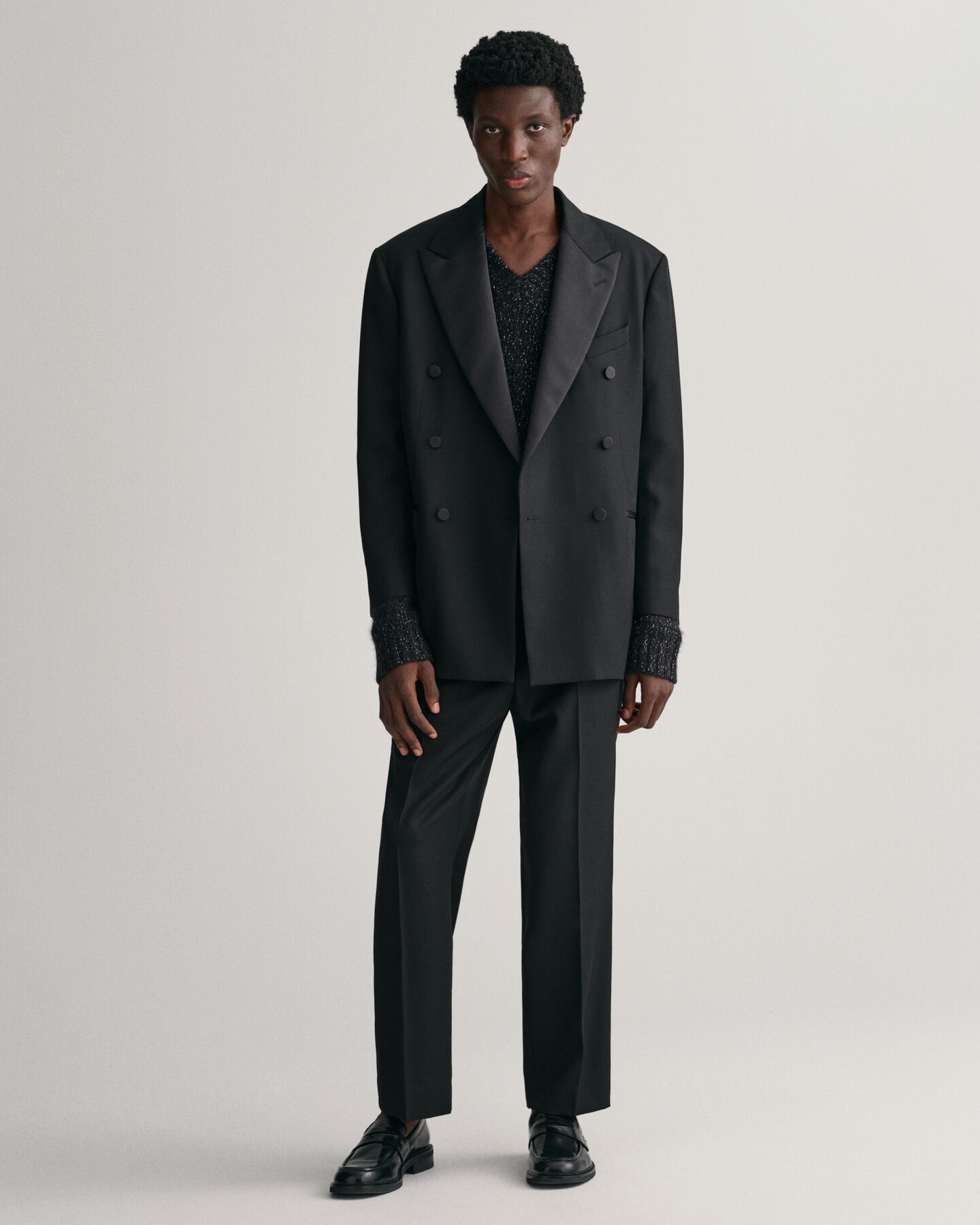 Blazer da abito Tuxedo doppiopetto