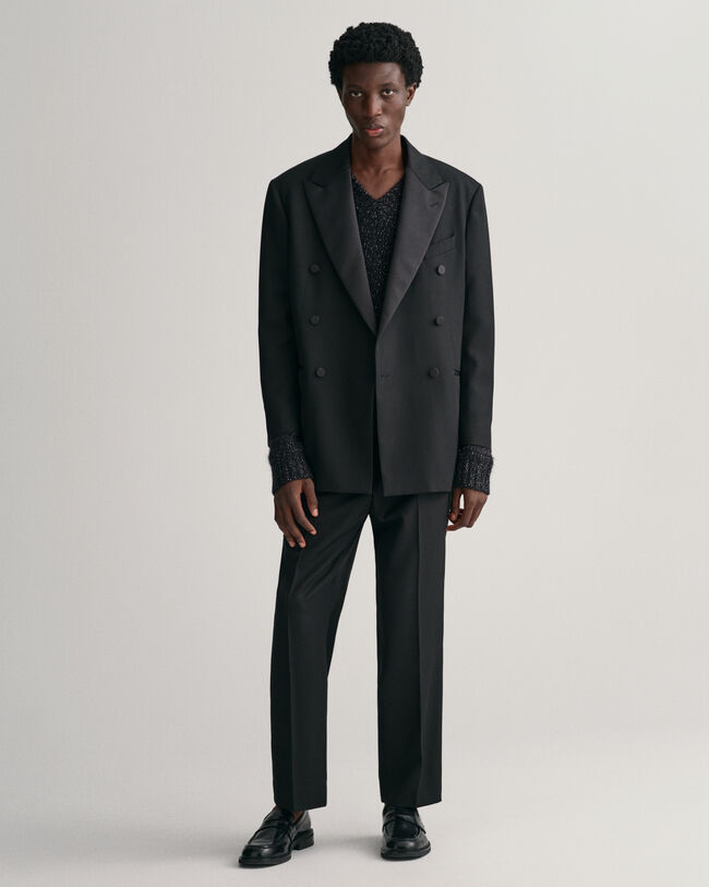 Blazer da abito Tuxedo doppiopetto