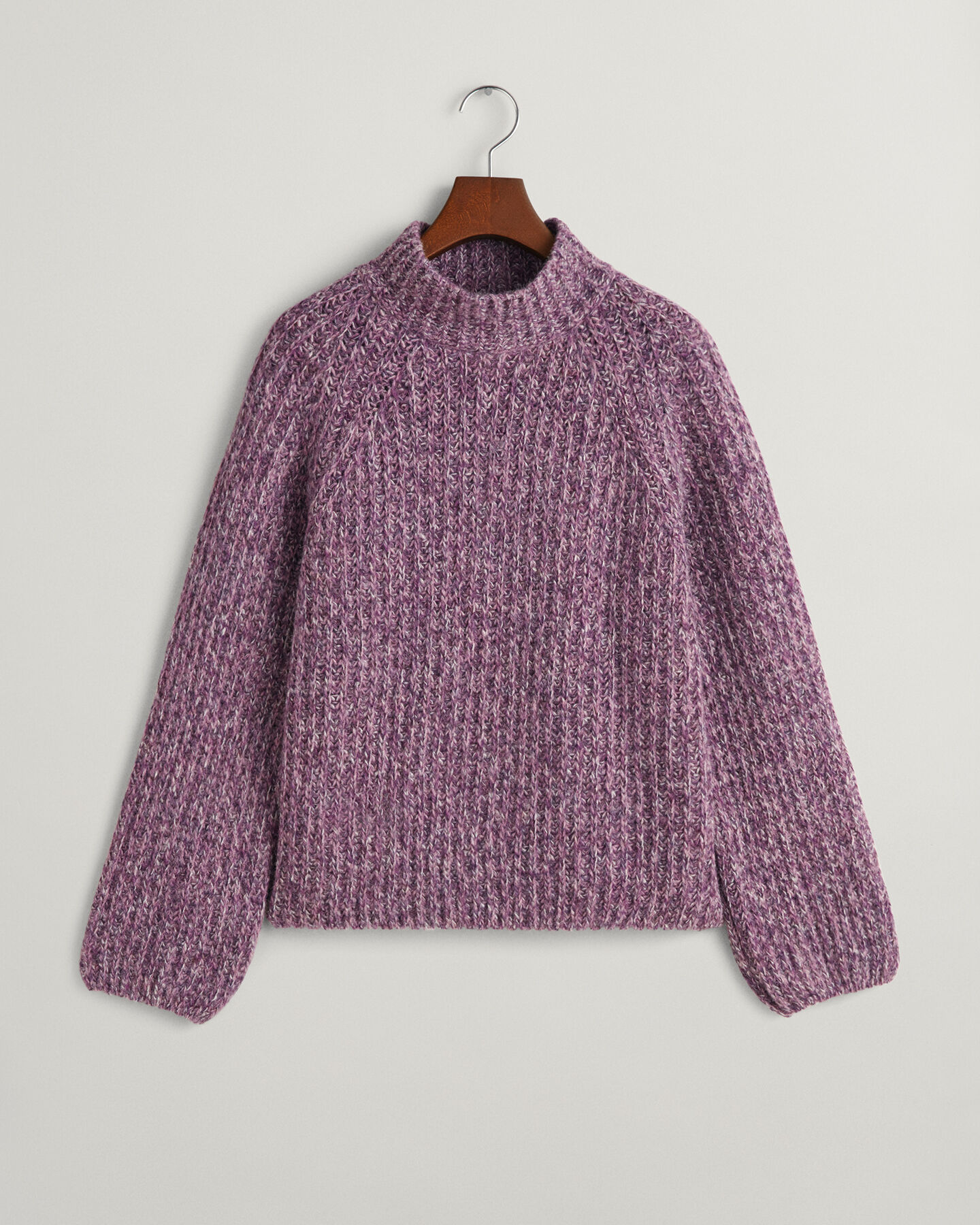 Maglia con colletto dritto multicolore