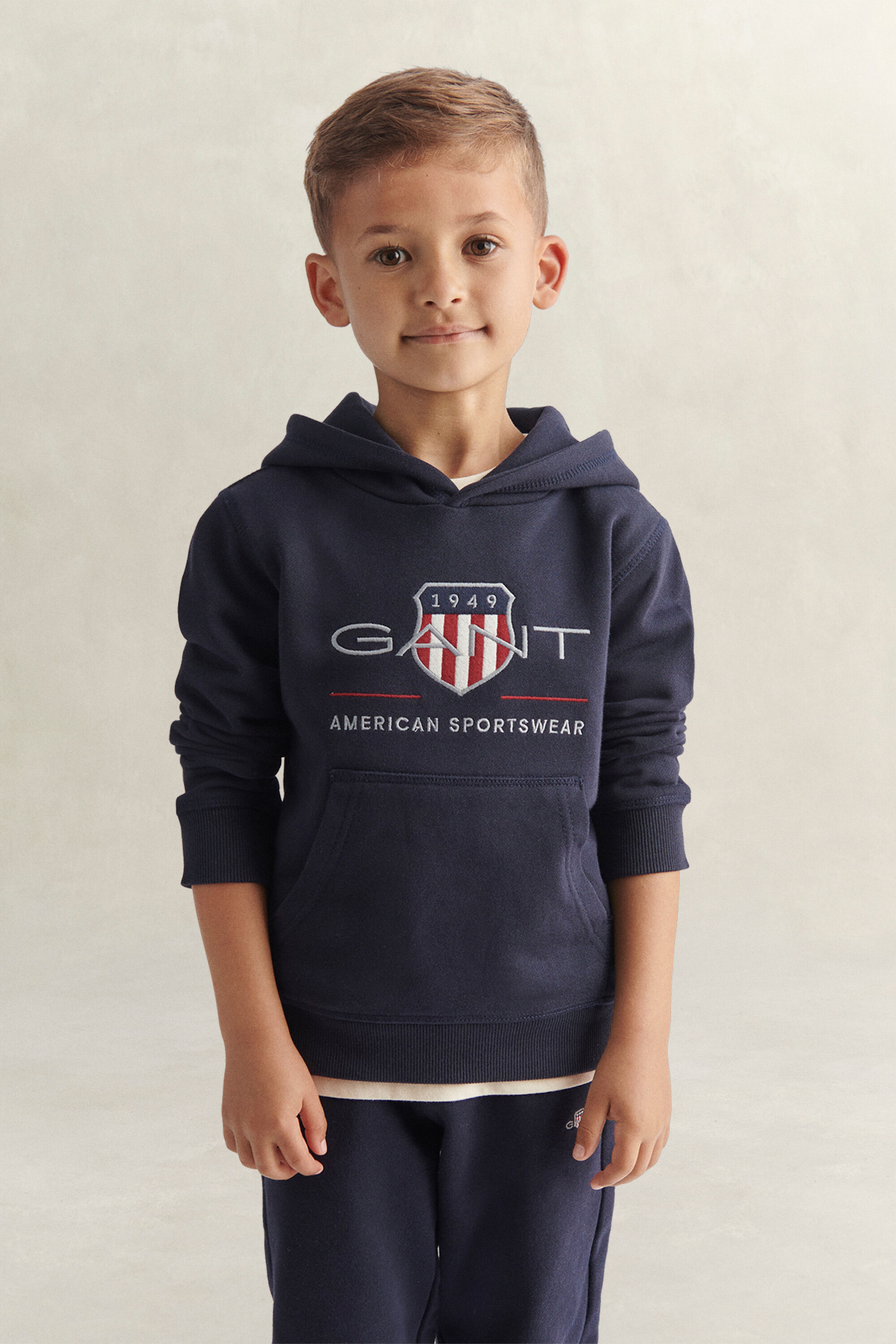 Felpa con cappuccio Archive Shield Kids