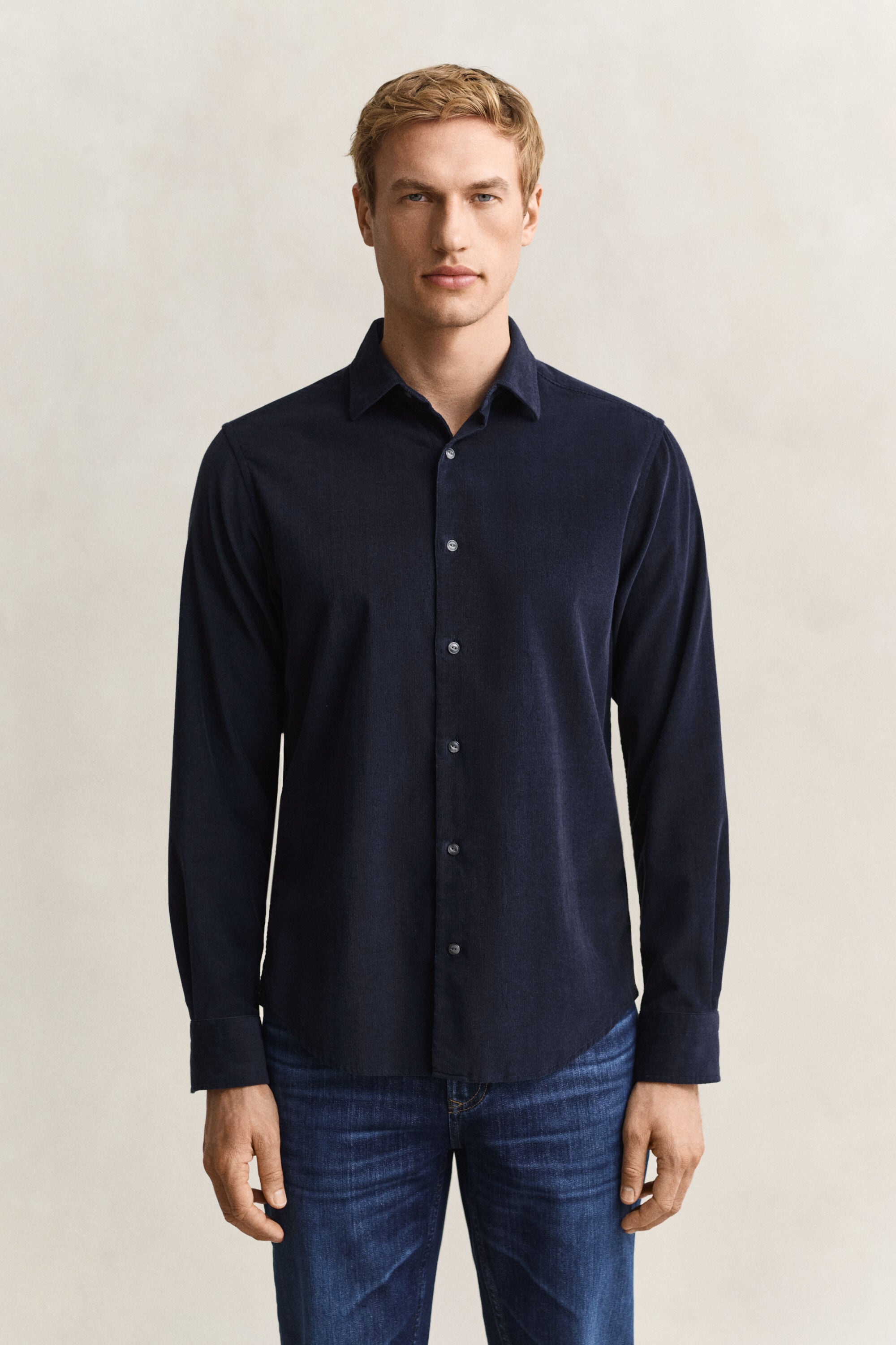 Camicia in velluto a coste