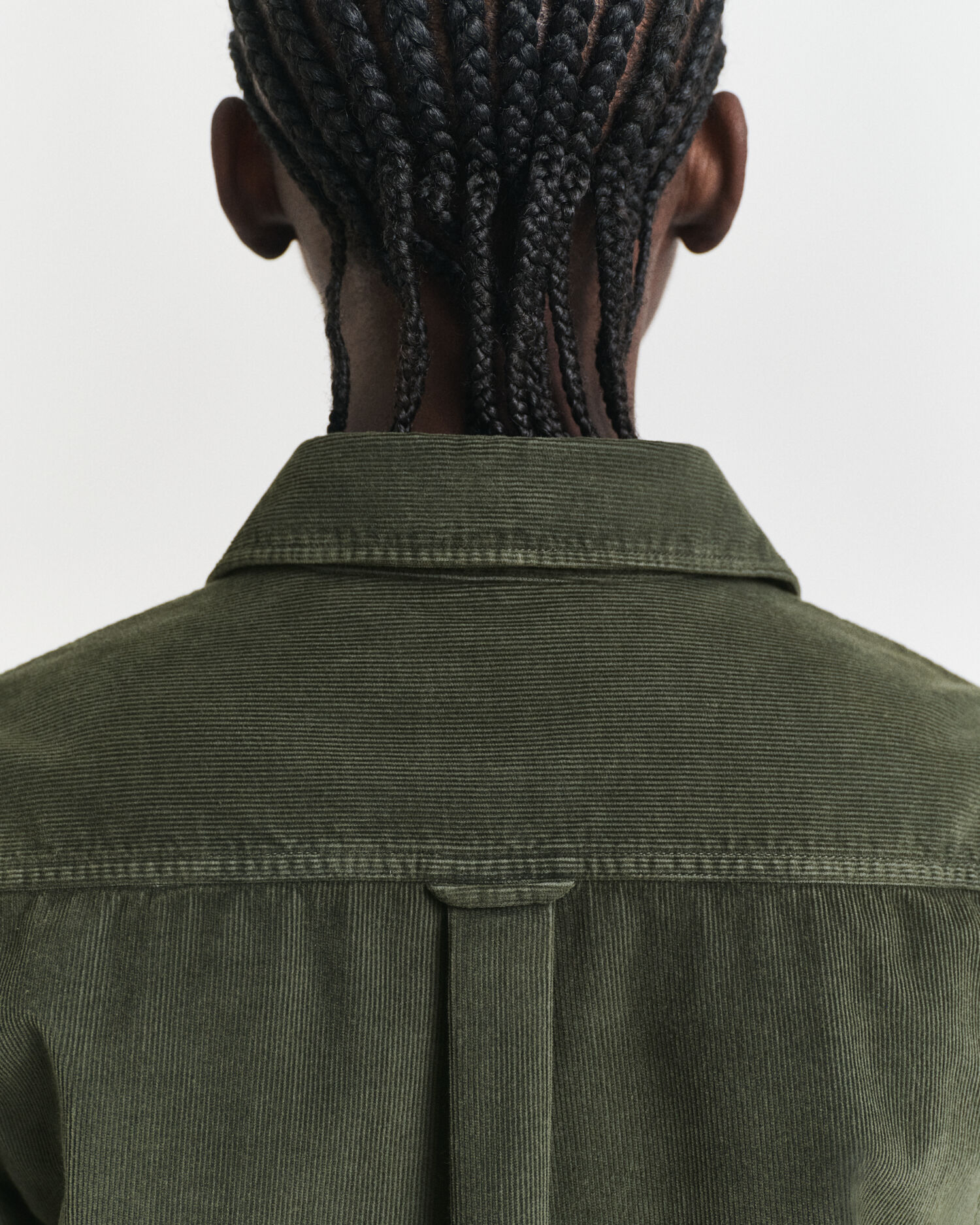 Camicia in velluto a coste regular fit