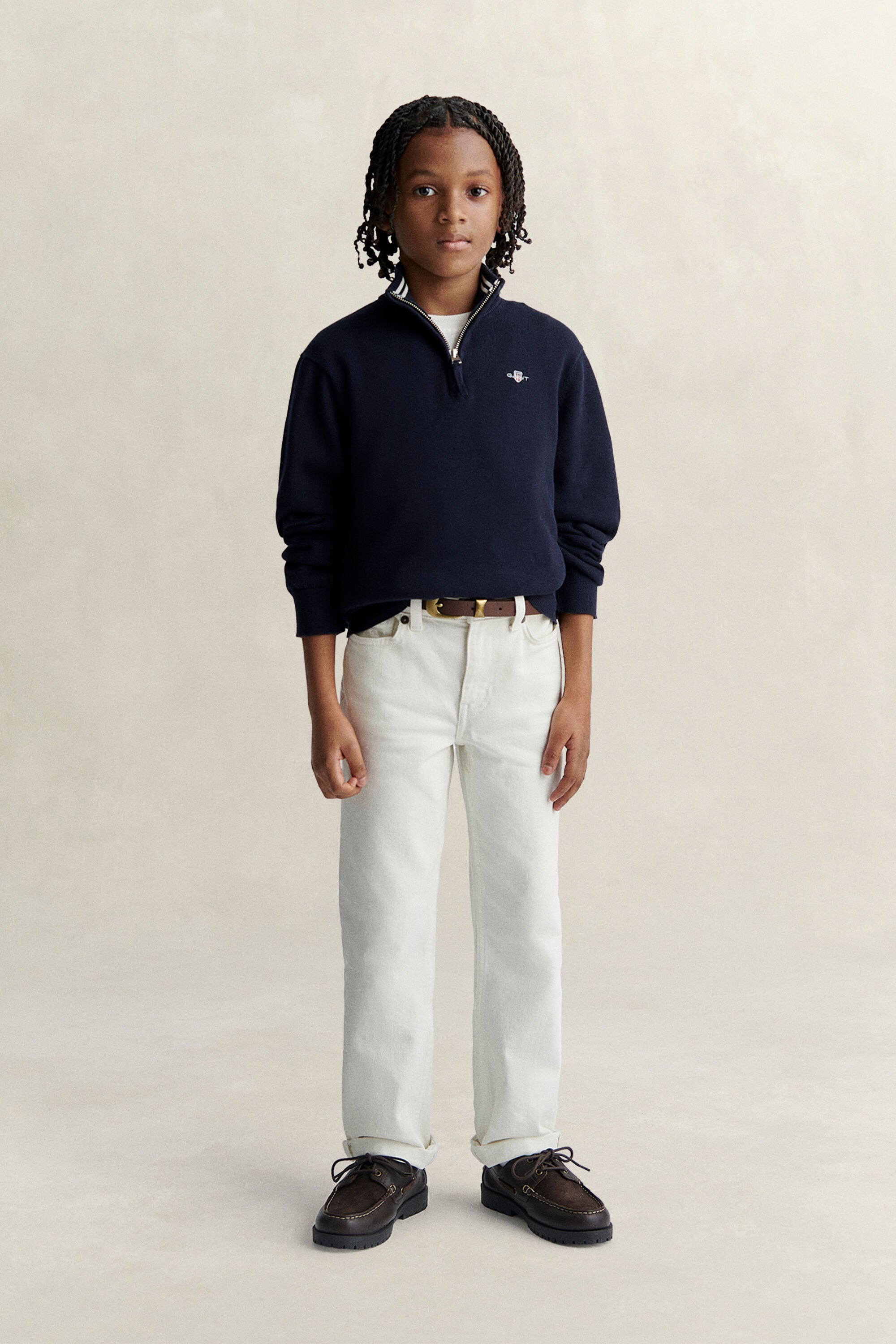 Maglia Shield con zip corta Teen Boys