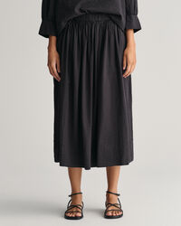 Gonna pull-on a righe Seersucker