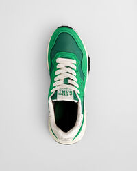 Sneakers Youtron in camoscio