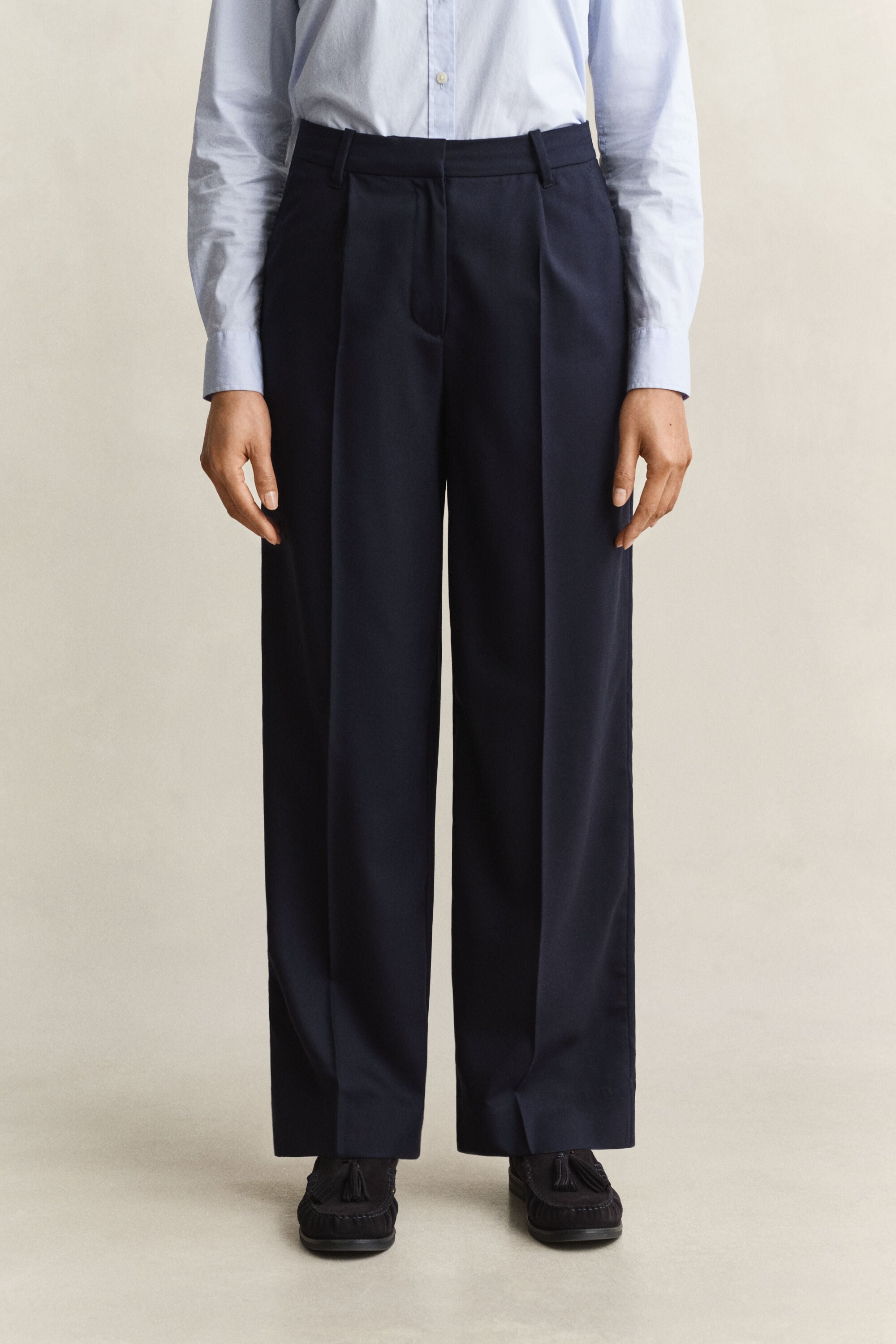 Pantaloni sartoriali in lana