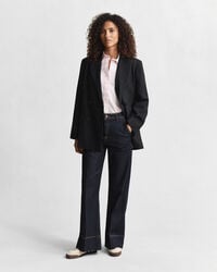 Camicia classica in popeline a righe regular fit