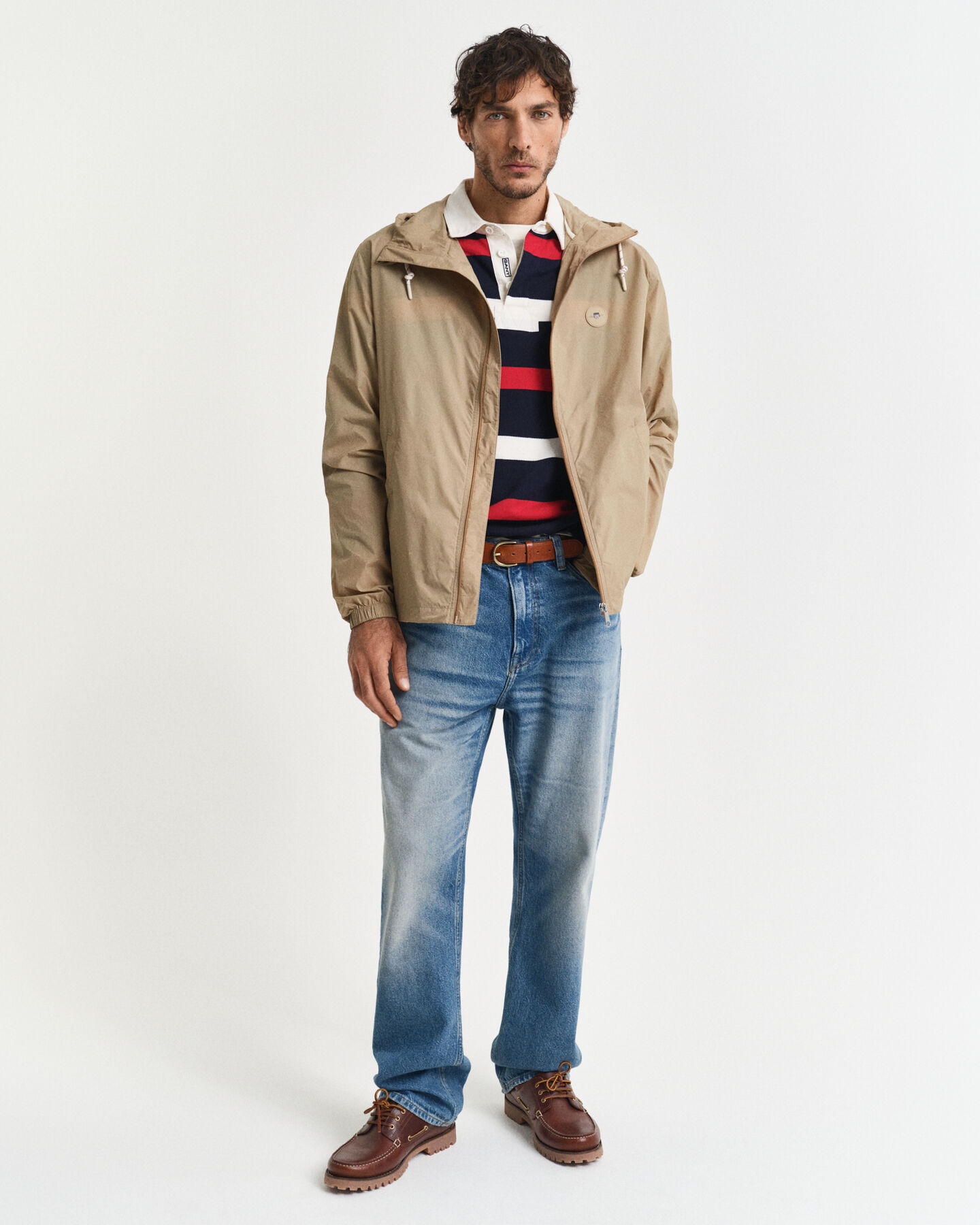 Windbreaker ripiegabile leggero