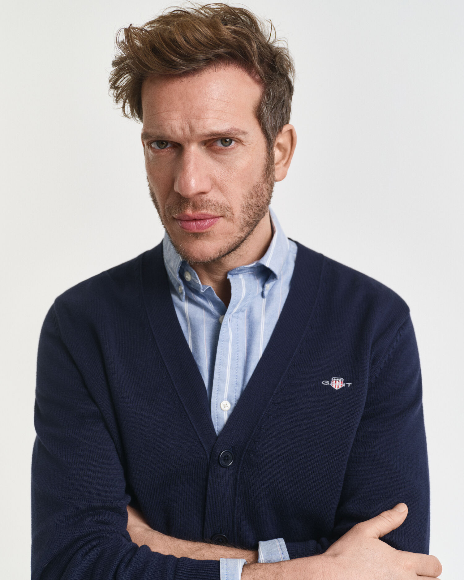 Cardigan casual in cotone