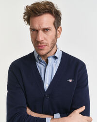 Cardigan casual in cotone