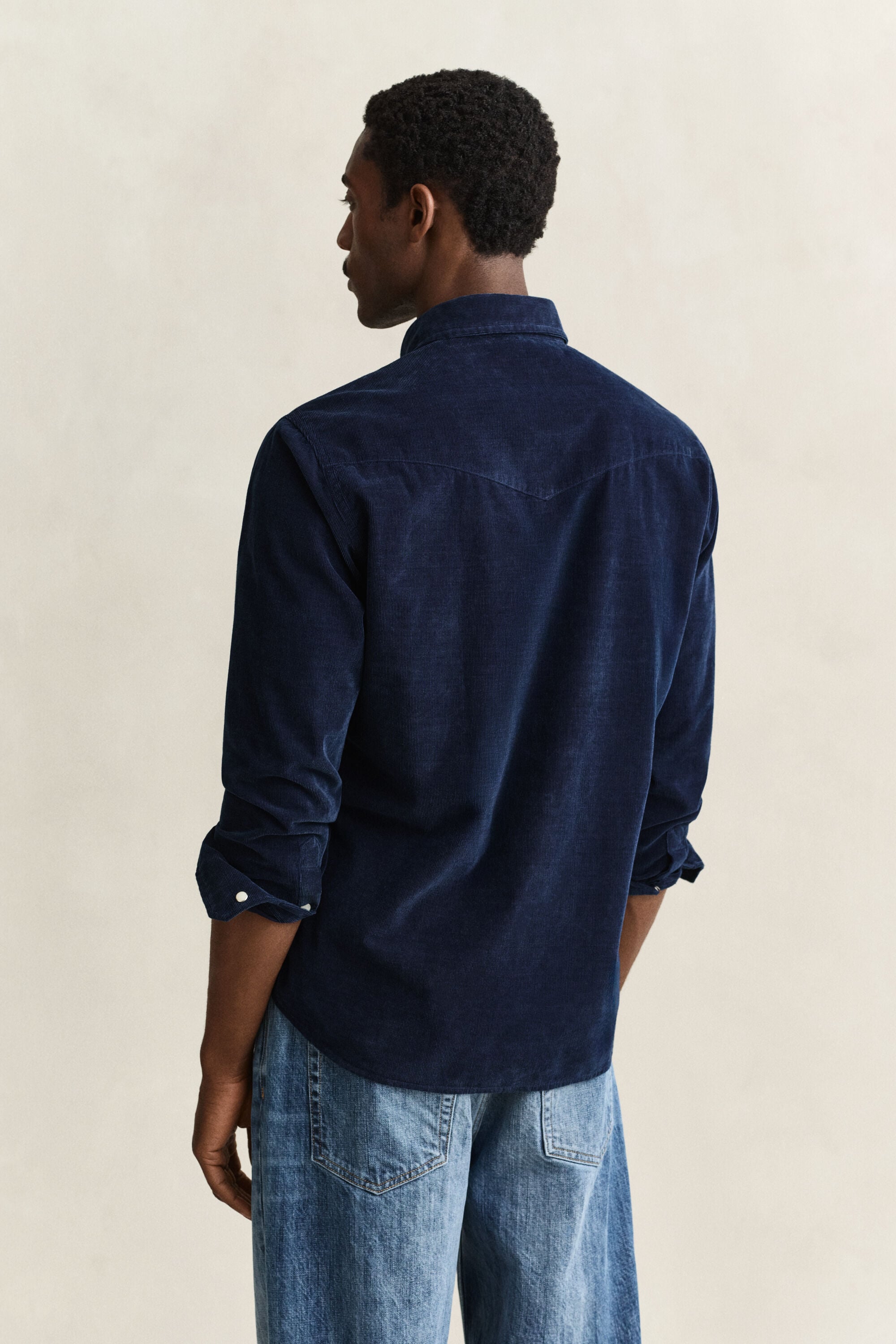 Camicia Rodeo in velluto a coste