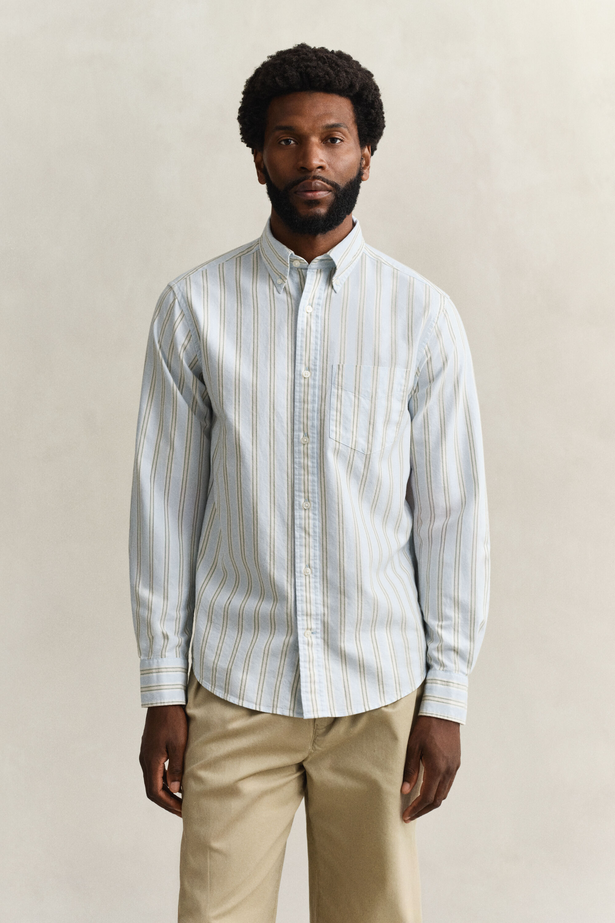 Camicia Oxford Archive a righe