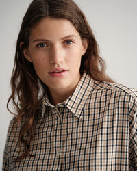 Camicia a quadri oversize