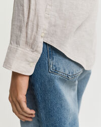 Camicia di lino regular fit