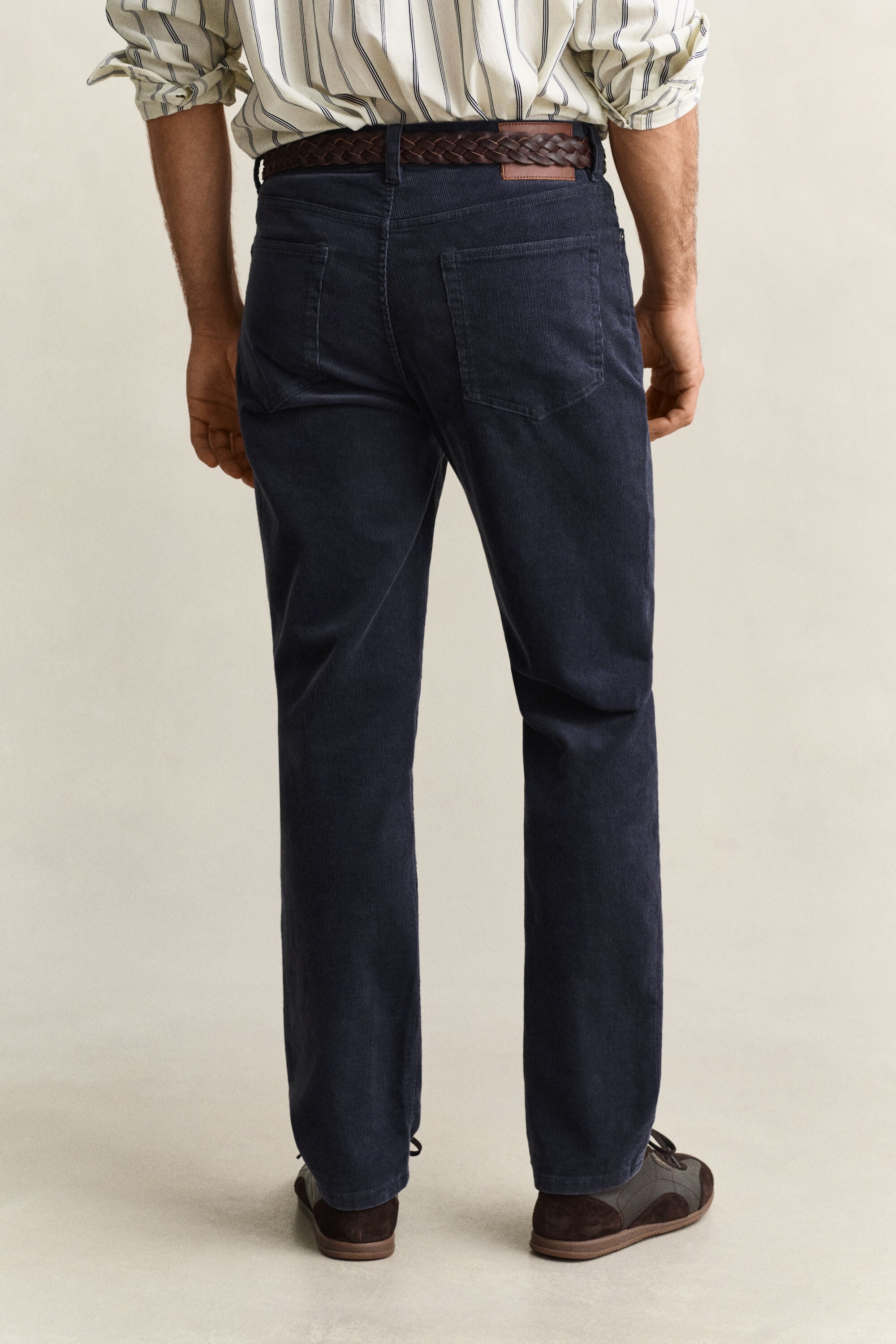 Jeans in velluto a coste