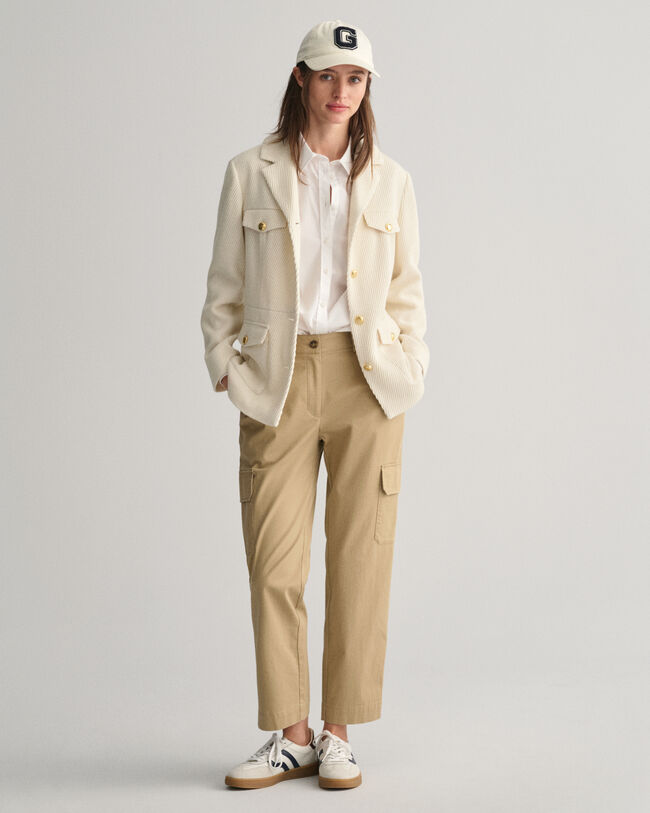 Giacca blazer testurizzata con vestibilità slim