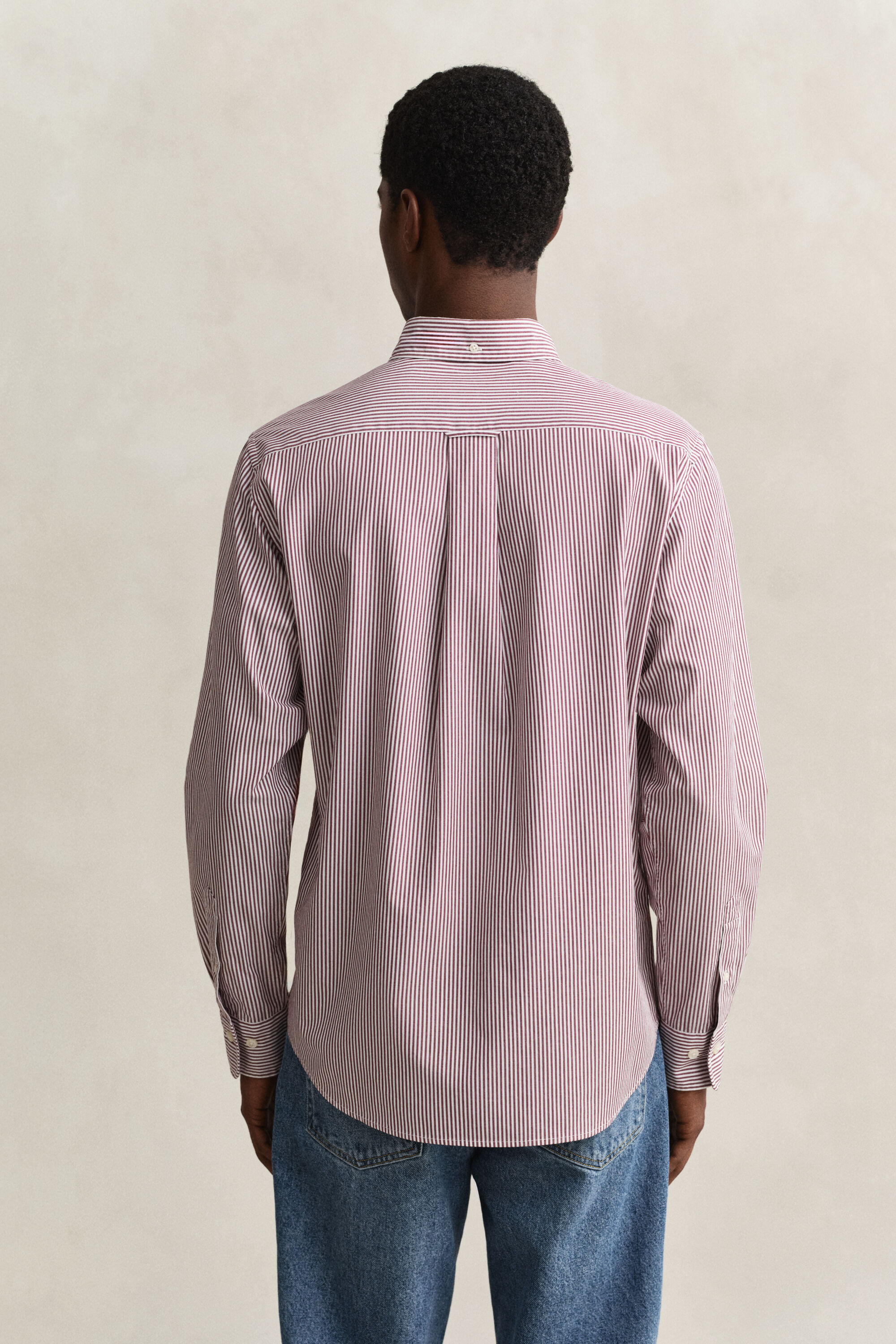 Camicia in popeline a righe Classic regular