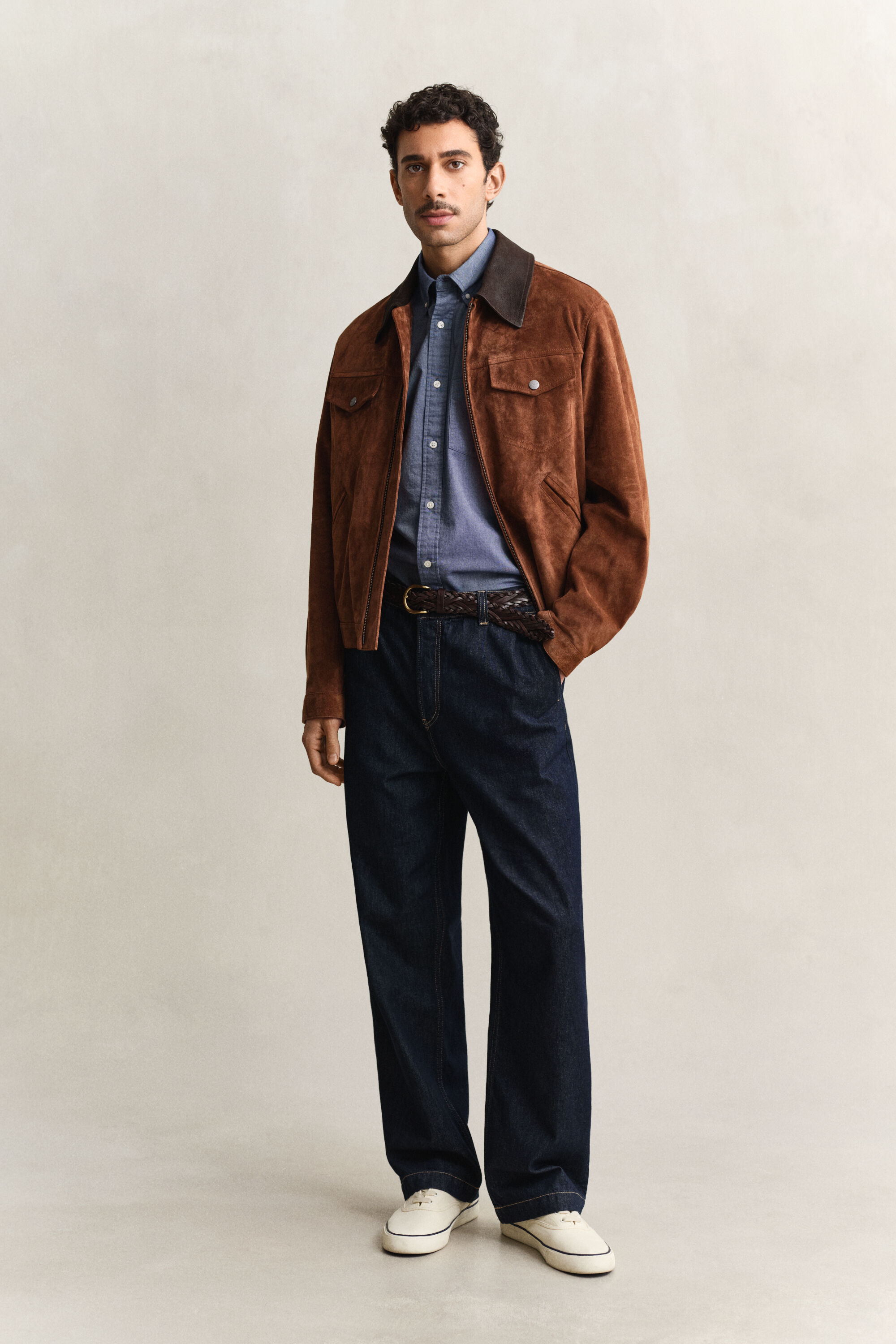 Camicia Oxford classica a maniche corte