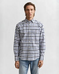 Camicia Oxford a quadri regular fit