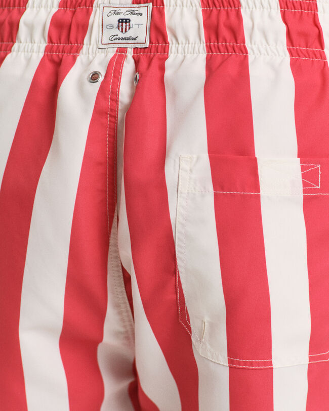 Pantaloncini da bagno a righe larghe