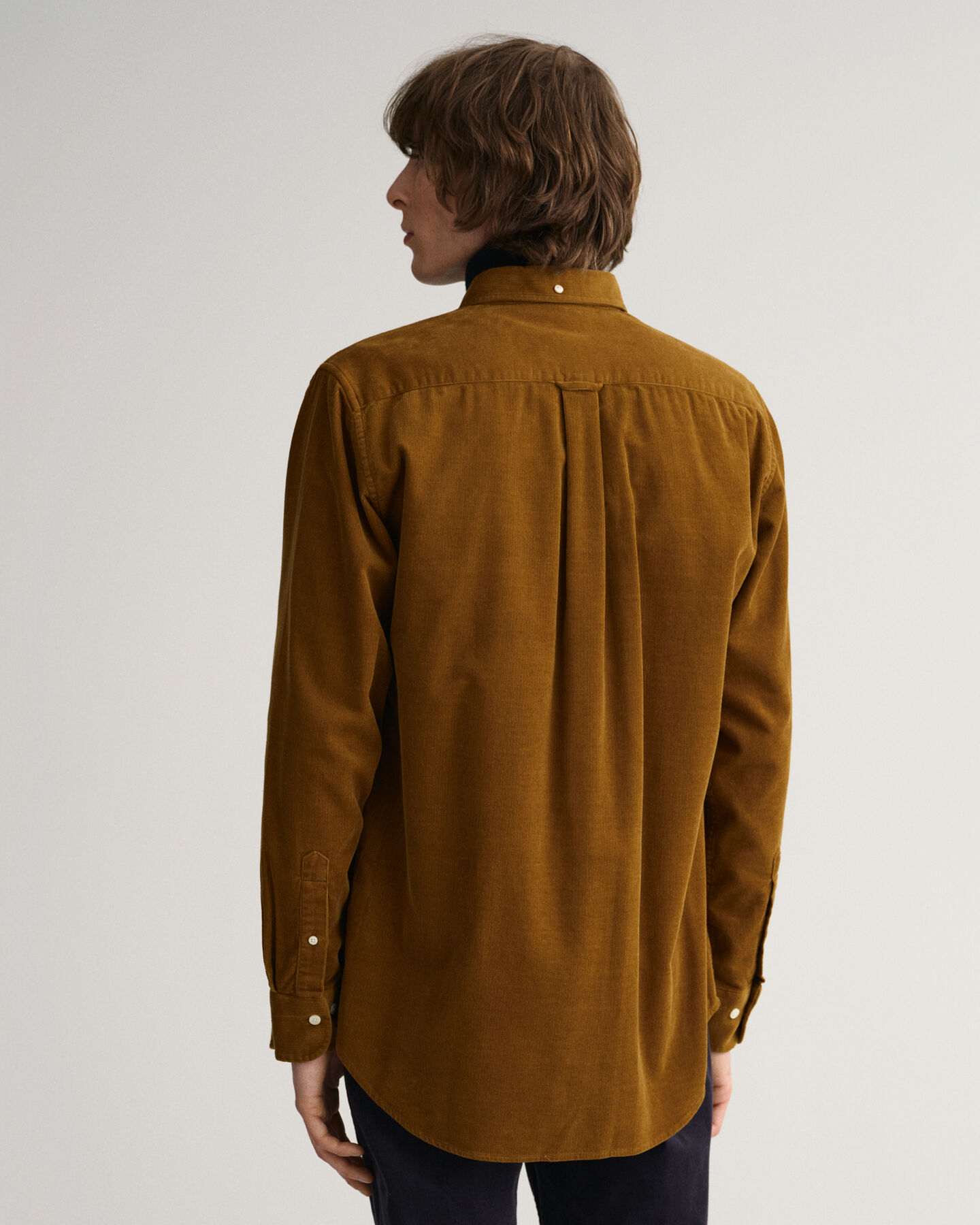 Camicia in velluto a coste regular fit