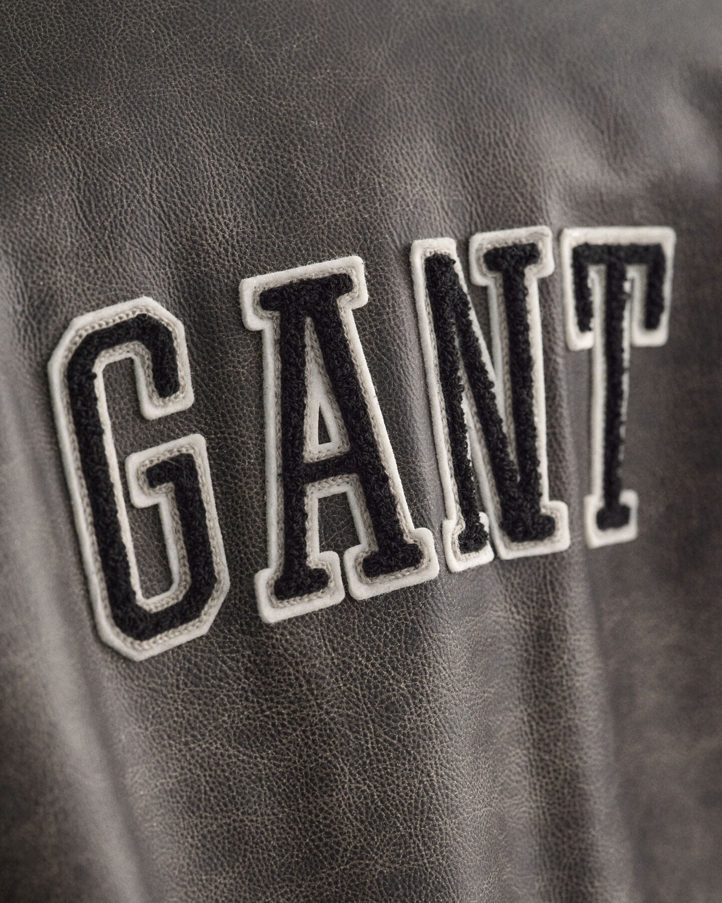GANT Varsity Jacket in pelle