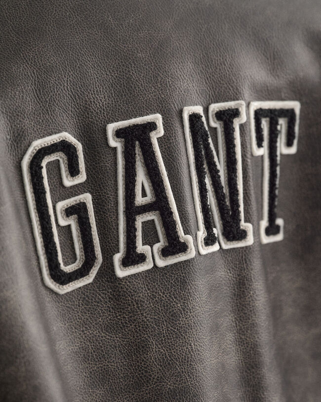 GANT Varsity Jacket in pelle