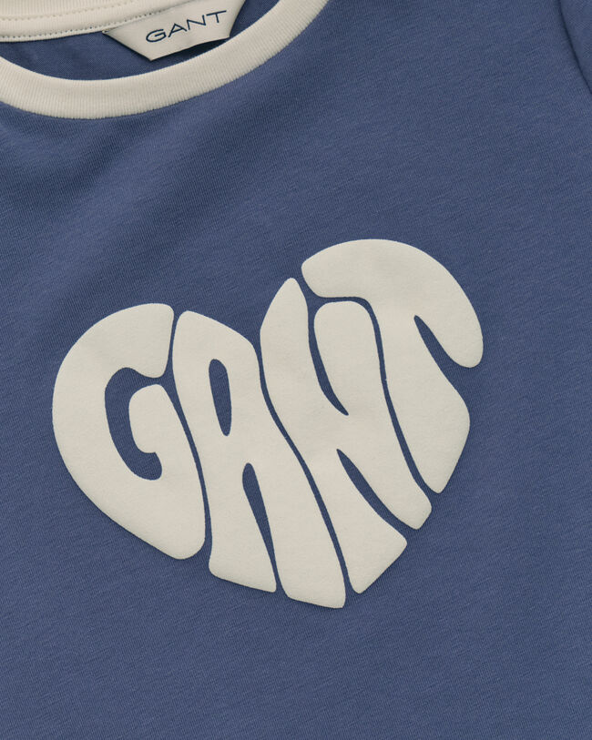 T-shirt Heart Graphic Girls