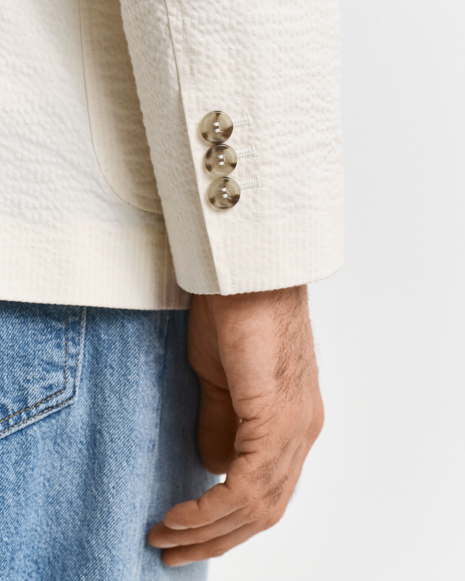 Giacca per abito seersucker slim fit