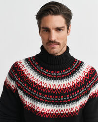 Maglia a collo alto Fair Isle