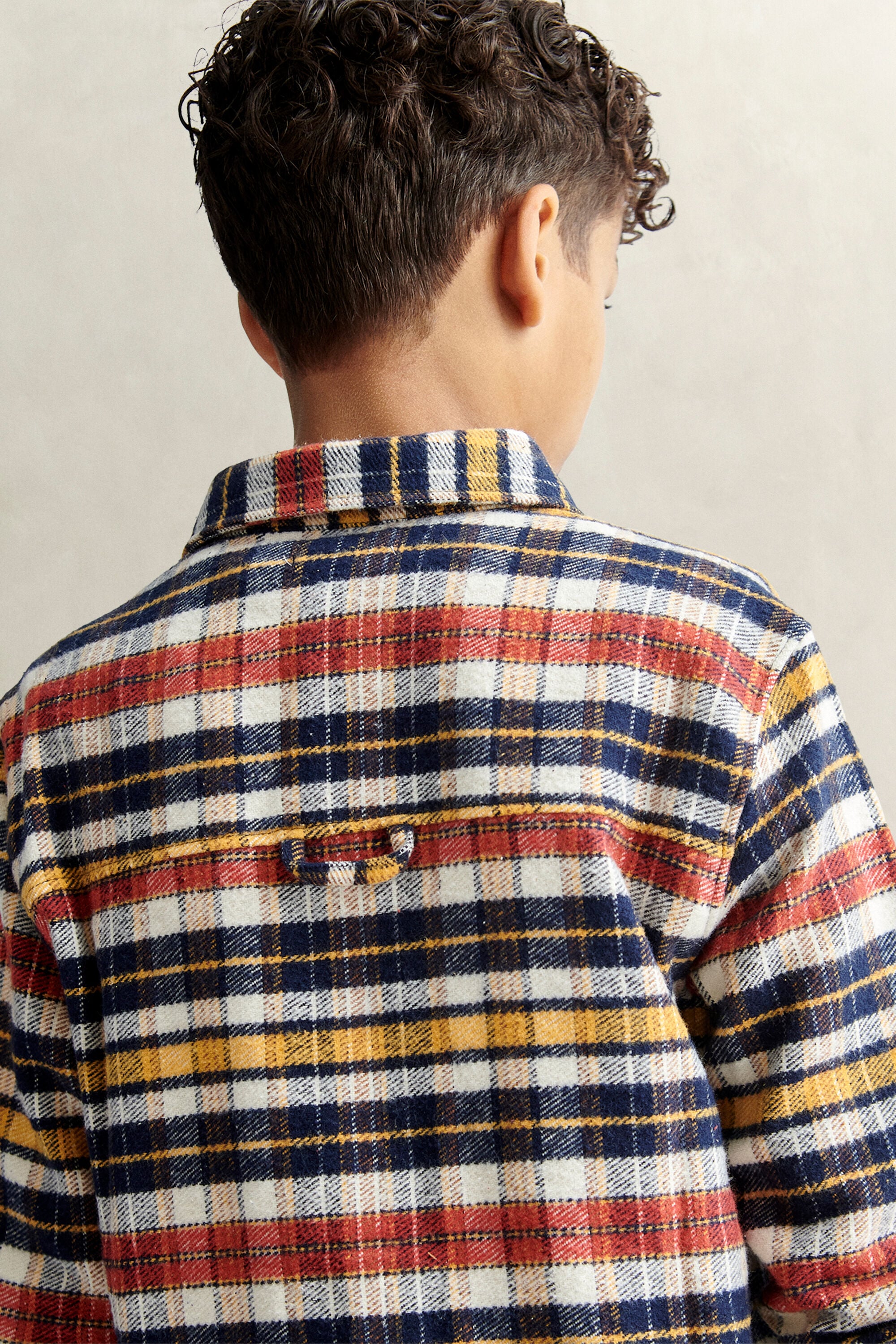 Camicia giacca a quadri Teen Boys