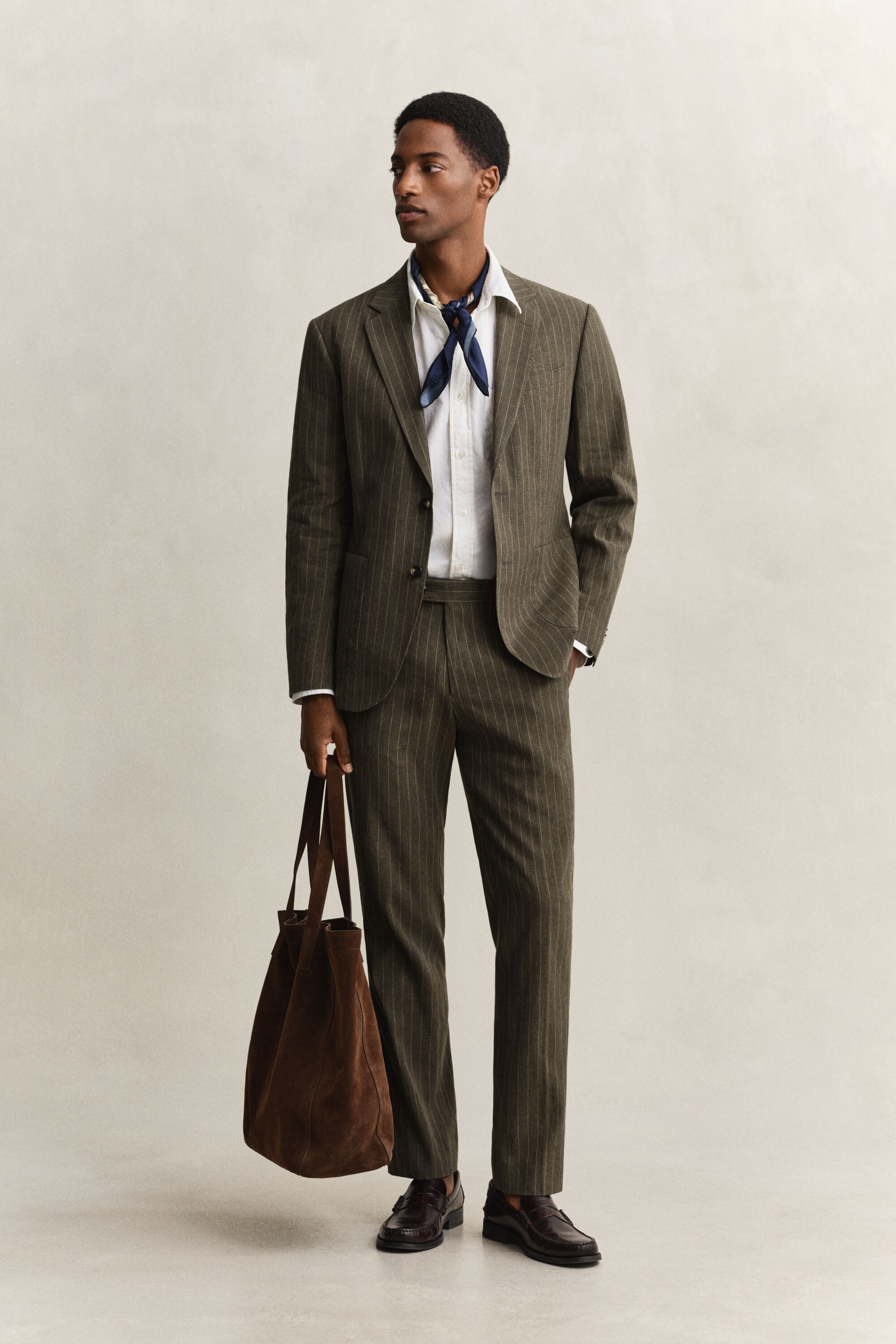 Giacca da abito gessata