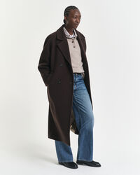 Rugger in lana misto cashmere a maglia