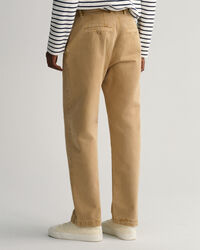 Pantaloni chino in twill straight fit