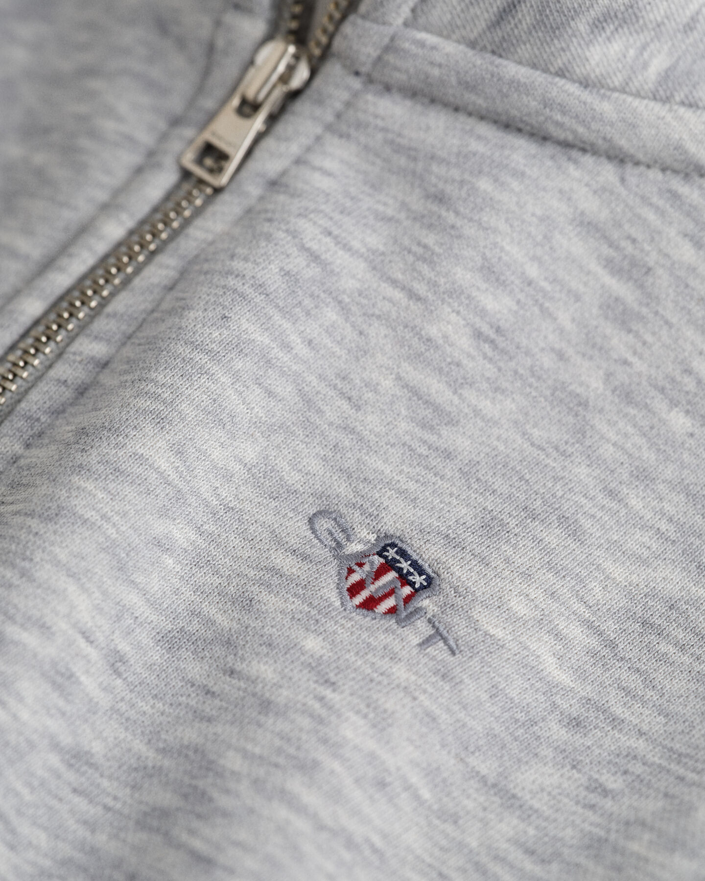 Felpa Shield con zip corta Kids