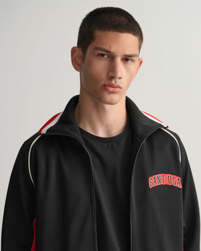 Giacca della tuta a blocchi di colore