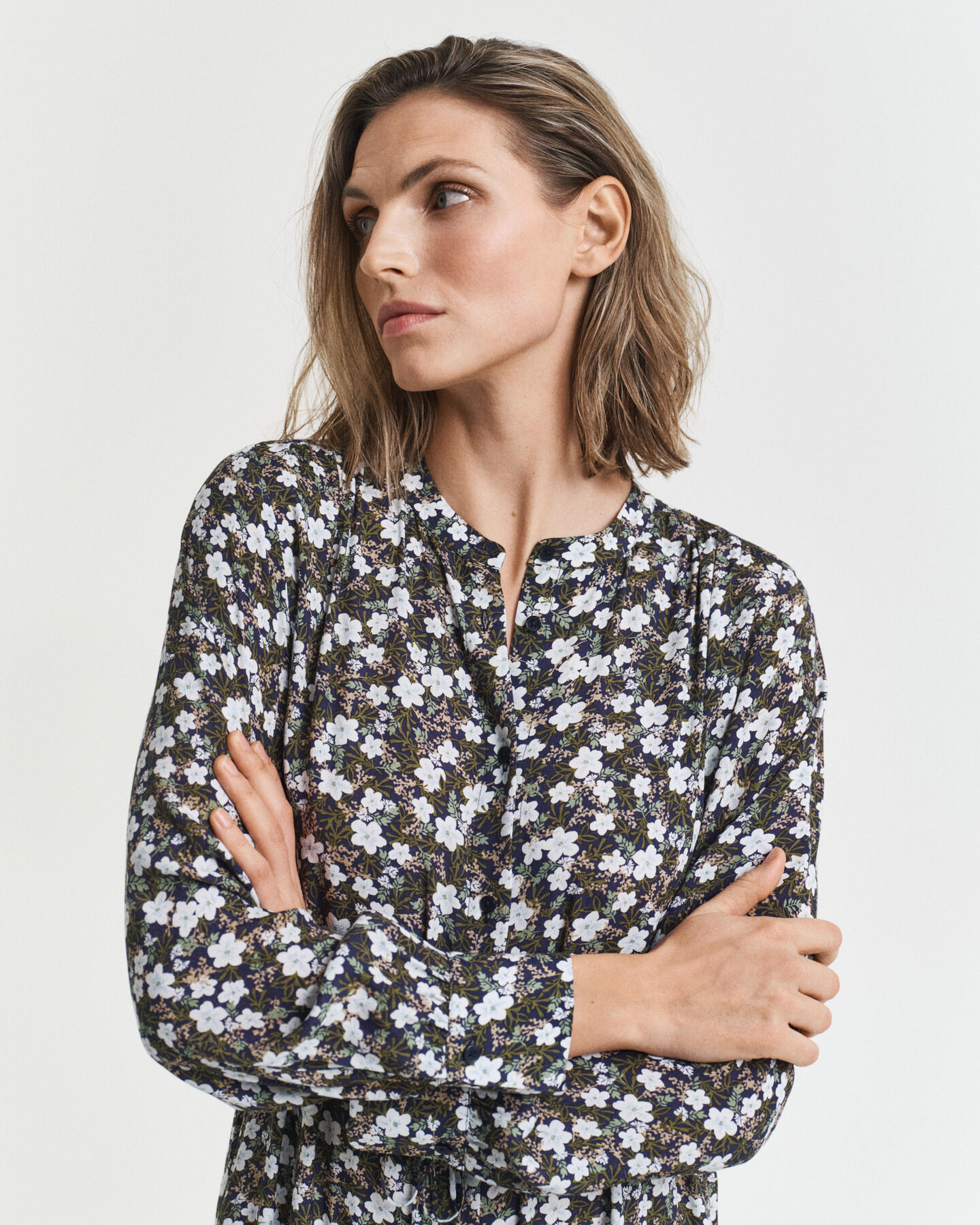 Abito con stampa floreale