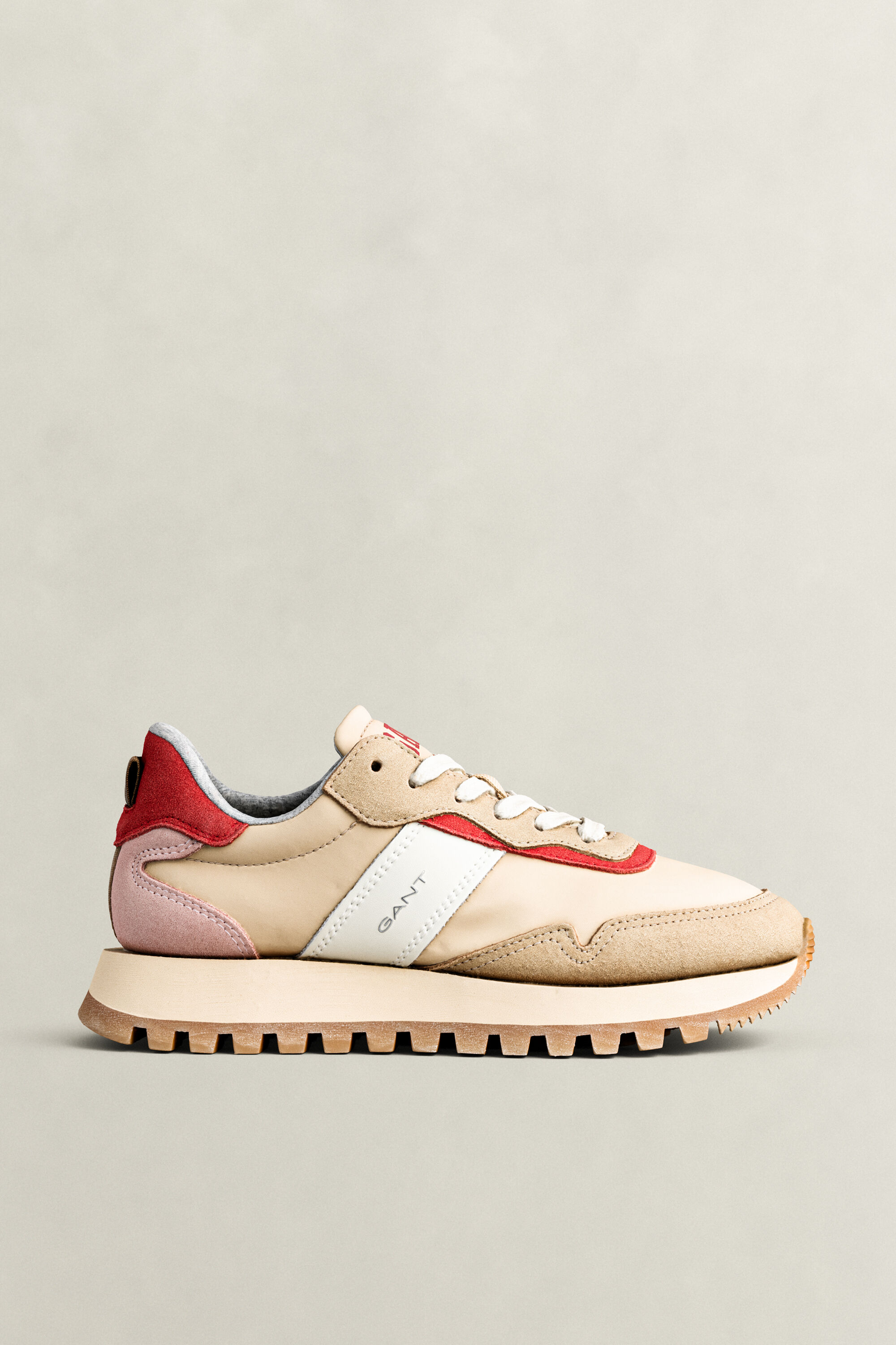 Sneakers Caffay in camoscio e nylon